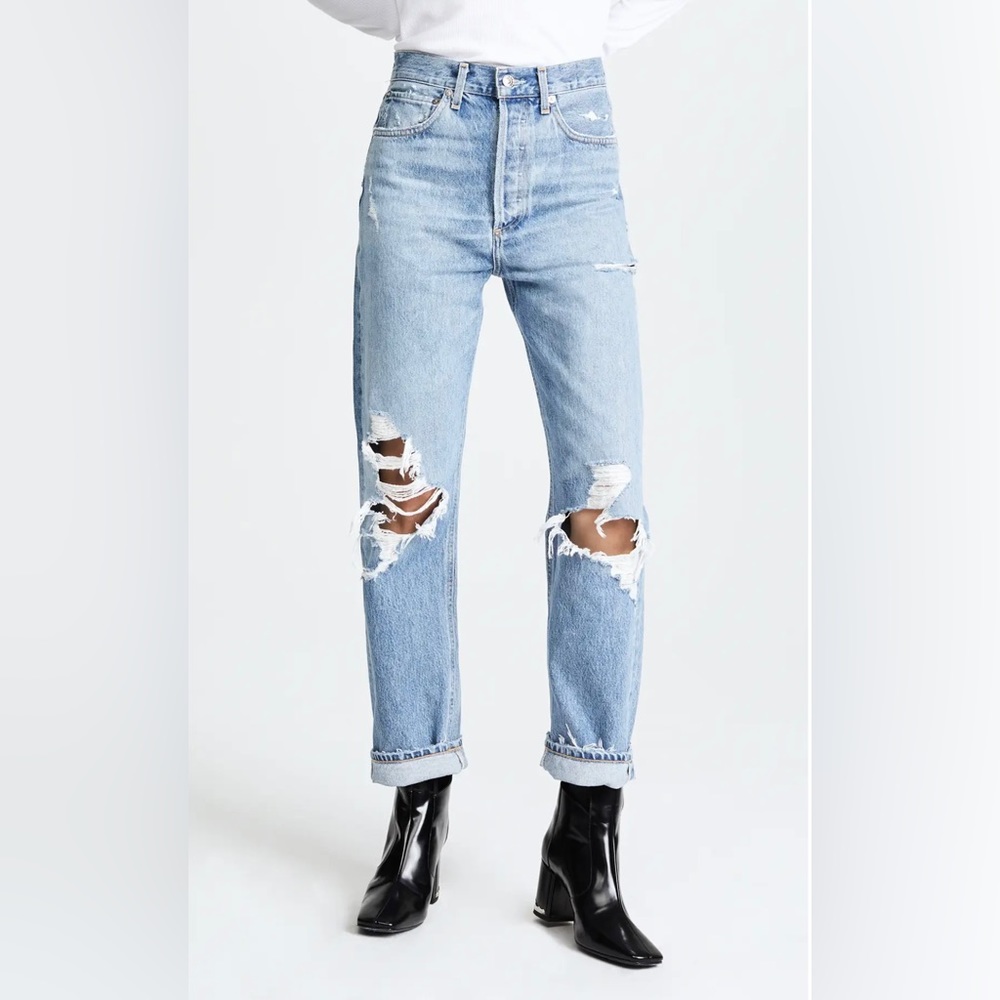 Agolde 90’s Mid Rise Straight Fit Jean